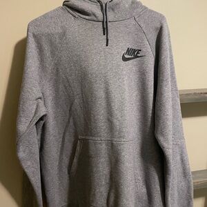 Nike brand sweatshirt size XL. Gray. Great with leggings.